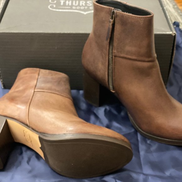 NWOT - Thursday Boots - Antiqued Claret Modern - Picture 5 of 8